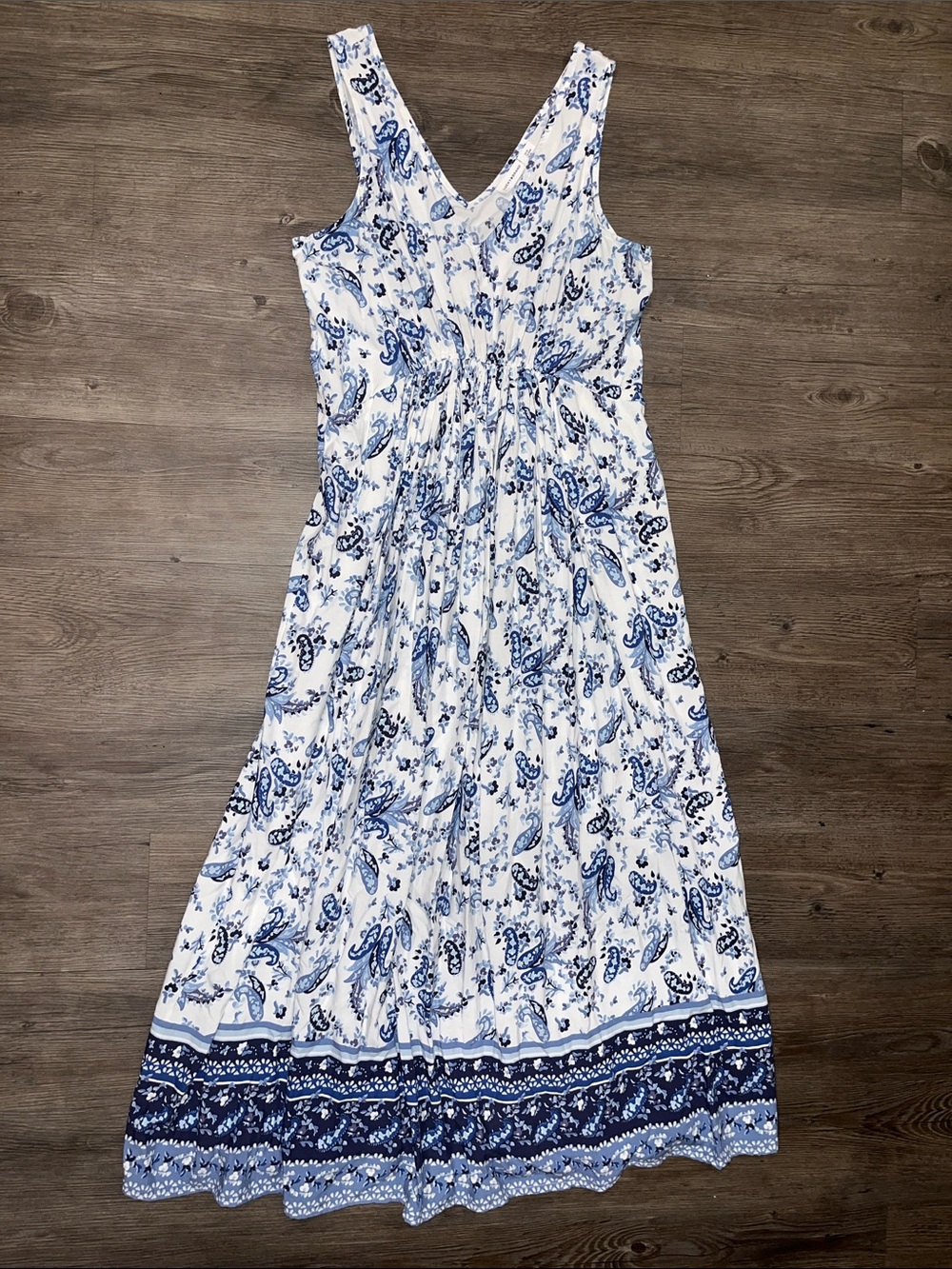 LUCKY BRAND Paisley Maxi Dress
